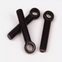 活节螺丝GB798碳钢黑色镀/锌活接螺栓